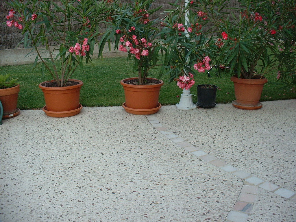 Patio béton