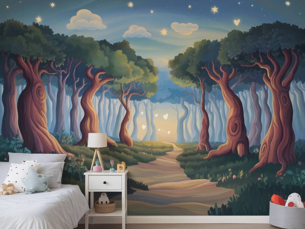 Papier Peint Panoramique pour Enfants : Des Chambres Pleines de Magie