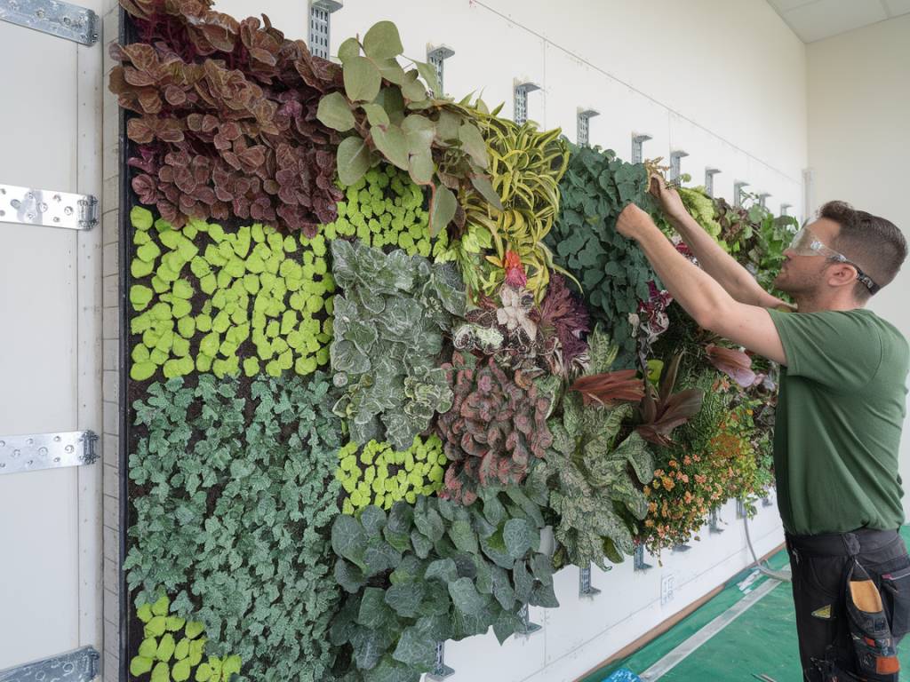 Installer un mur végétal intérieur : bienfaits, matériaux et étapes de fabrication