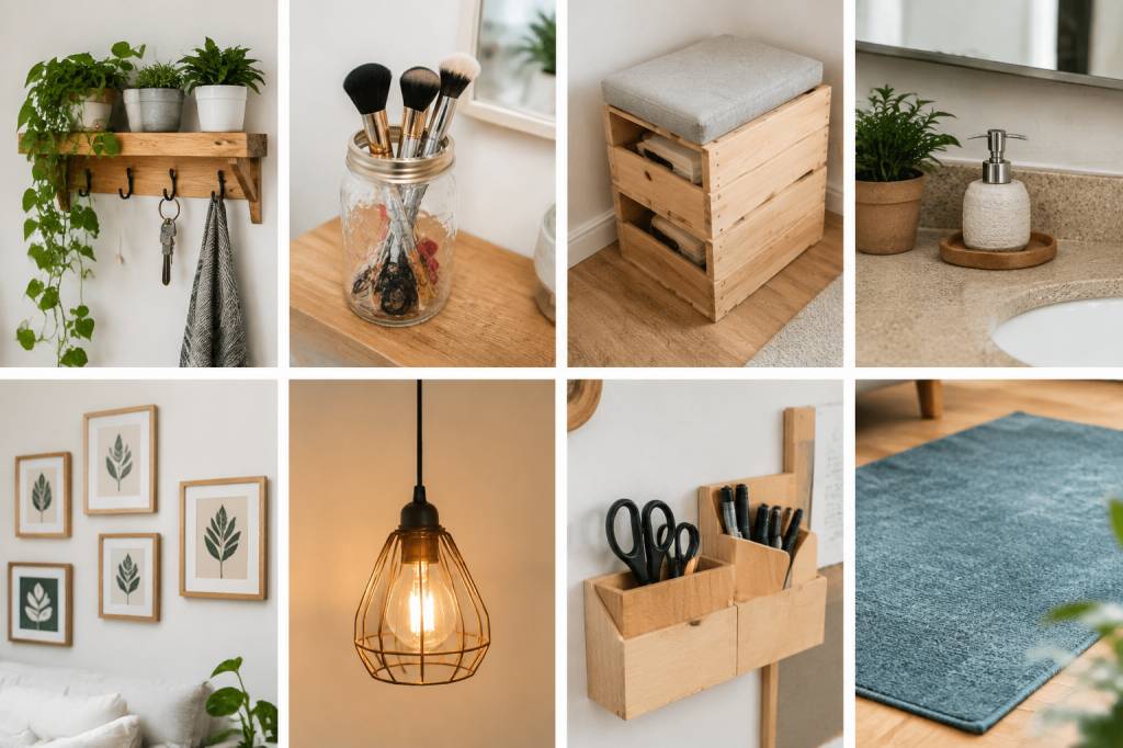 Déco bricolage facile et rapide et utile : 10 idées à réaliser chez soi