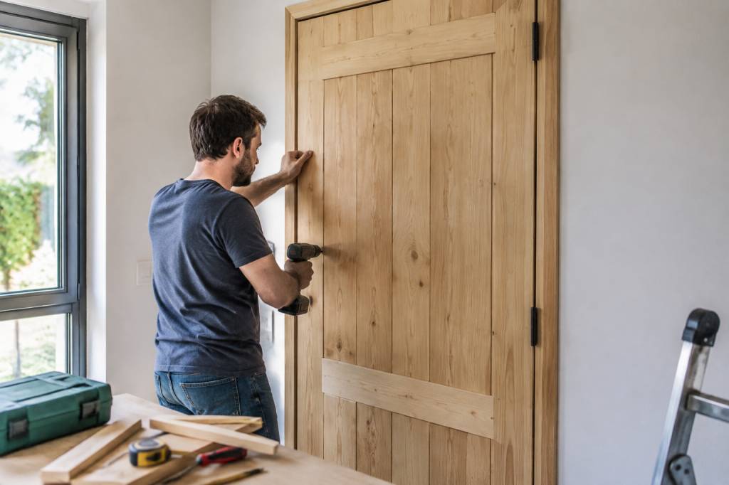 Fabriquer une porte avec des planches : étapes et conseils