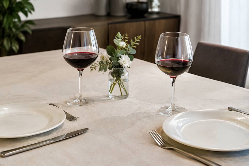 Verre à vin à droite ou à gauche : où le placer sur la table ?