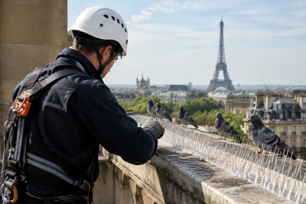 Dépigeonnage Paris : pourquoi faire appel à un professionnel ?